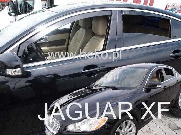 Ветровики HEKO для JAGUAR XF 2007+ / 2015+ — вставные новые 4шт