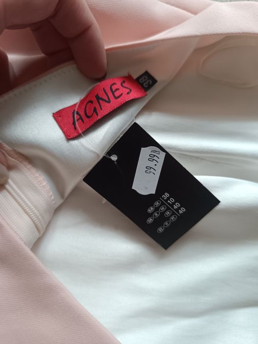 Nowa sukienka r. 38, wesele, komunia, chrzciny