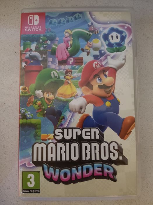 Super Mario Bros Wonder switch kartridż gra