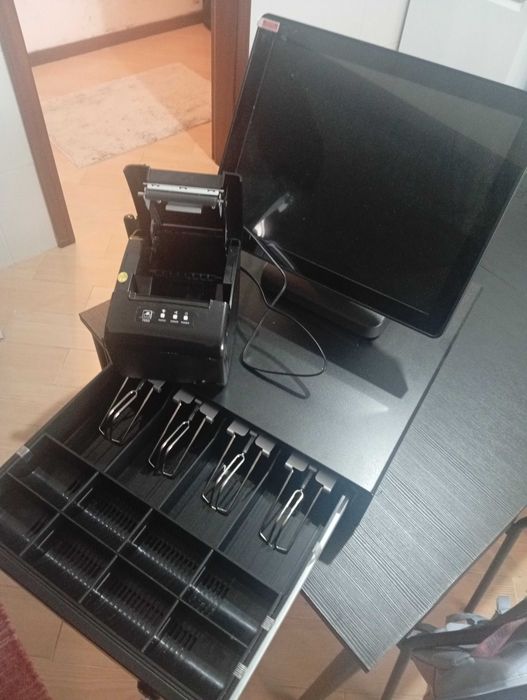 Caixa registadora como nova