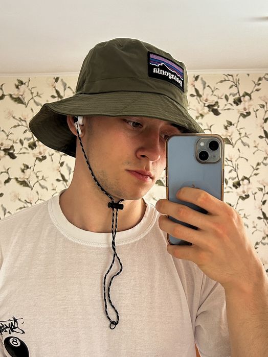 Goretex! Patagonia панама - сумка - брелок goretex / патагонія / патагония cap hat панамка з карабіном gorpcore style