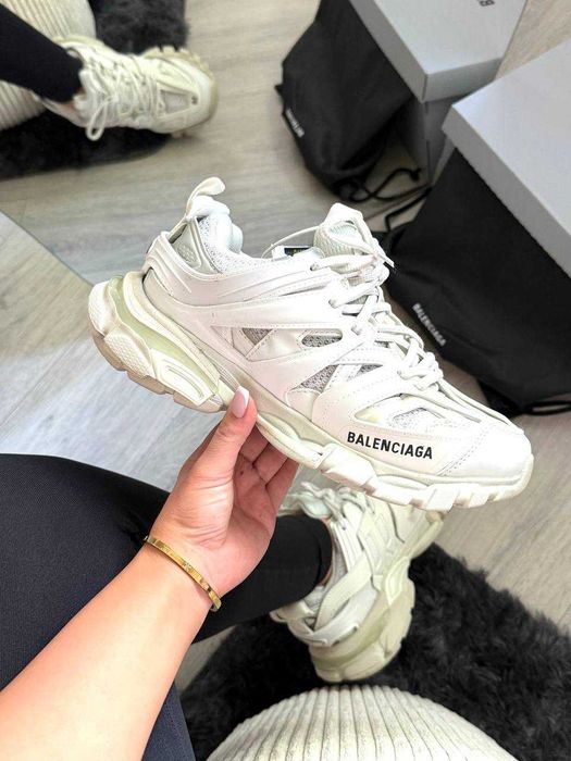Кросівки Balenciaga Track 3.0 White / кроси Баленсіага Трек 3.0 білі