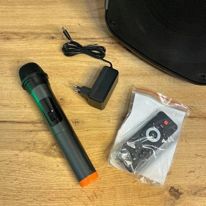 Bluetooth колонка Wireless Speaker TTD 40W с микрофоном и подсветкой