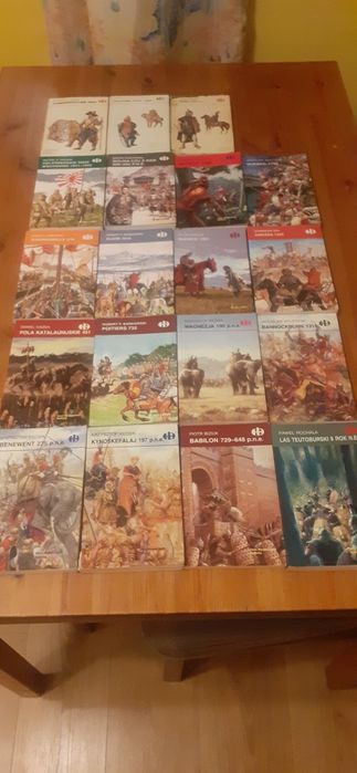 Historyczne Bitwy  różne tytuły z serii  Wyd Bellona