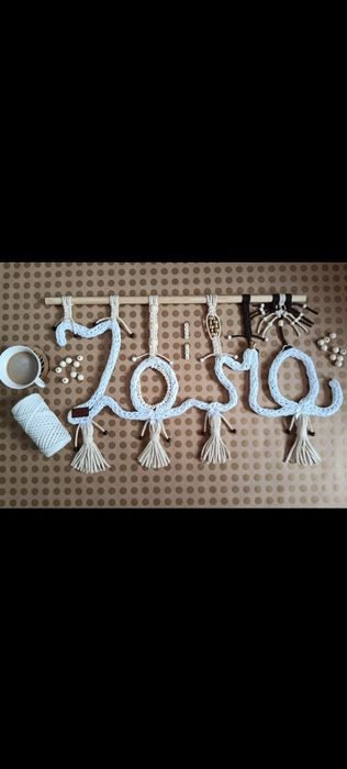 Dekoracja boho handmade