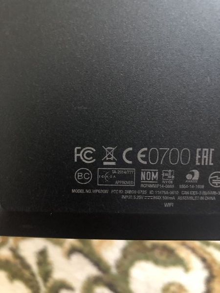 Amazon Kindle. 2017. Сенсорний. Чорний. Гарантія