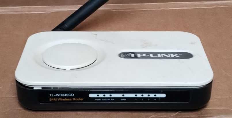 Router Wireless TP-Link TL-WR340GD (54Mbps) – Fiável e Funcional