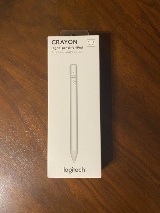 Rysik ipad zamiennik Apple Pencil Logitech Rysik Crayon USBC srebrny ...