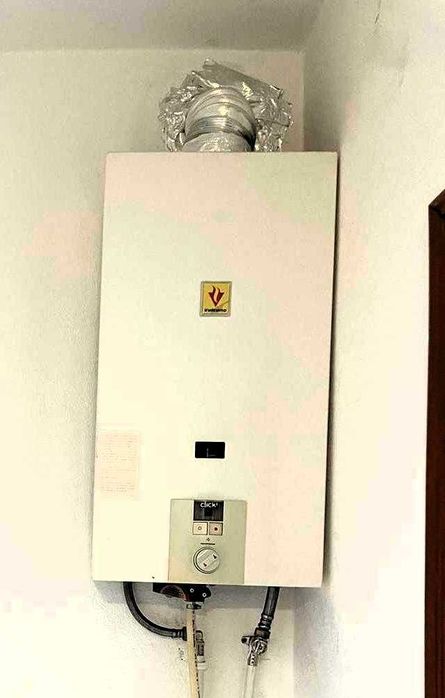 Esquentador Vulcano Inteligente com Acendimento Automático.