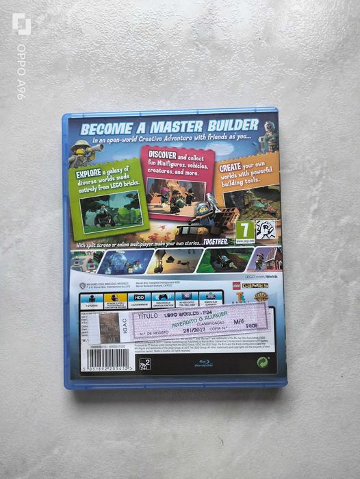 Jogo Lego Worlds ps4