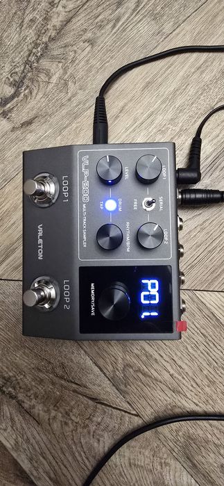 2х доріжковий Looper + Drum машина Valeton VLP 200 loop станція