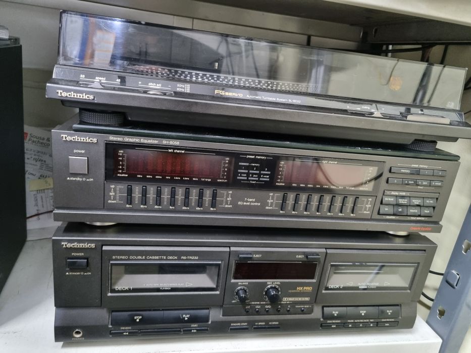 Deck de cassetes Technics RS-TR232. Ler a descrição até ao fim.