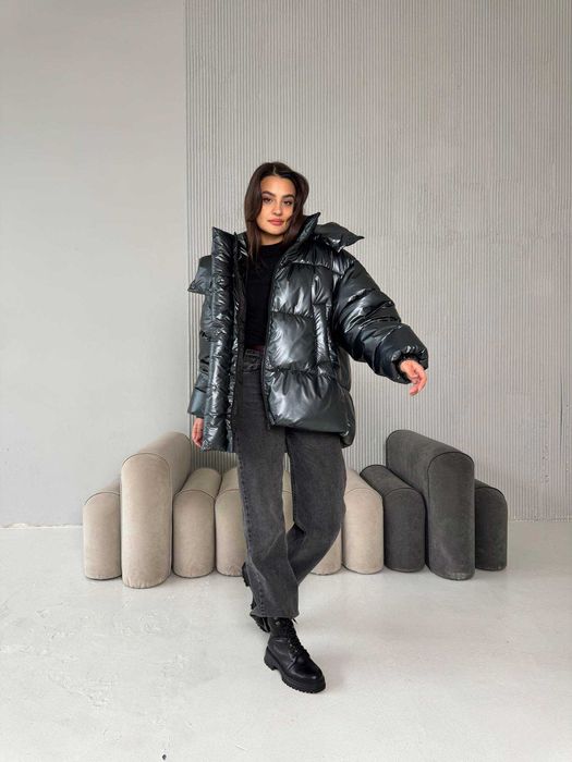 Жіночий стильний теплий Пуховик