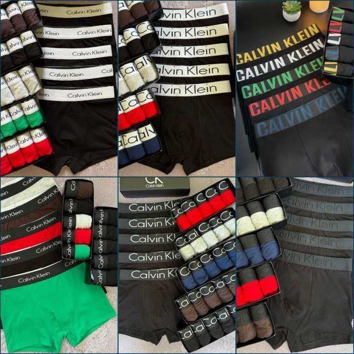 Чоловічі боксери Tommy/Lacoste/CK/AX. Мужские трусы