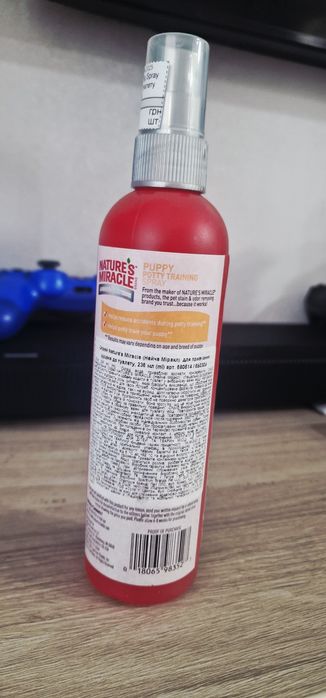 Продам спрей для привчання цуценяти до туалету Nature's Miracle Puppy Potty Training Spray, 236 мл