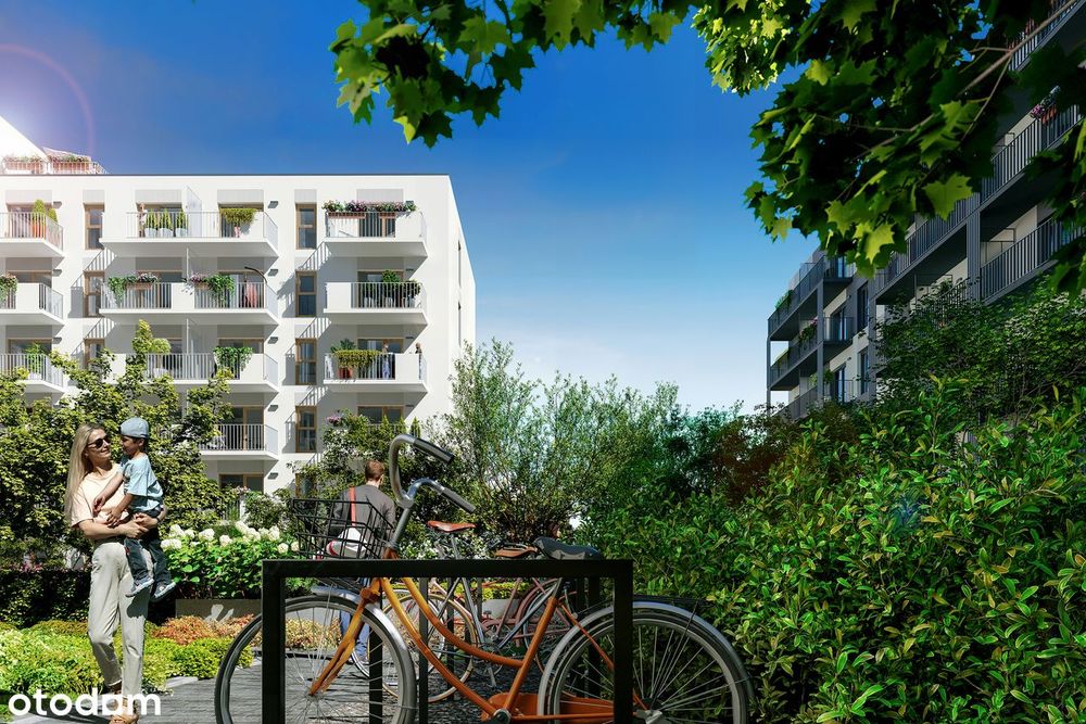 2-pokojowe mieszkanie 38m2 + balkon Bez Prowizji