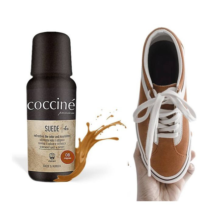 Pasta w płynie do zamszu i nubuku renowator koniak Coccine Suede 75 ml
