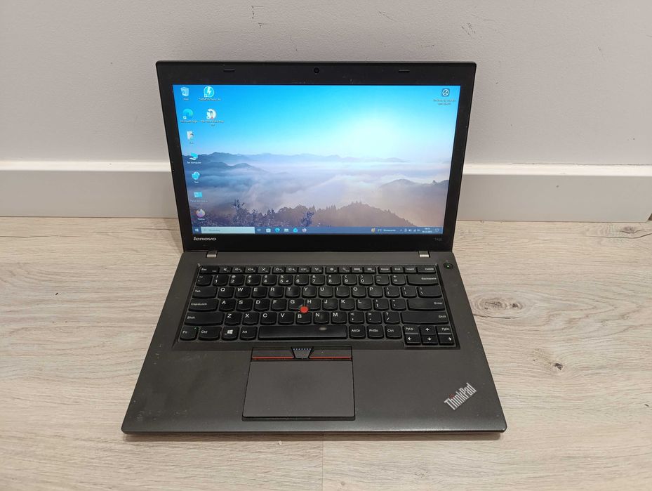 Laptop Lenovo T450 i5-5300, 8 Gb, SSD, Sprawny , kompletny Win10