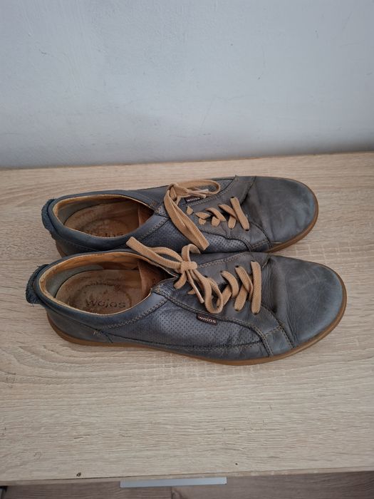 Buty męskie ze skóry marki Wojas