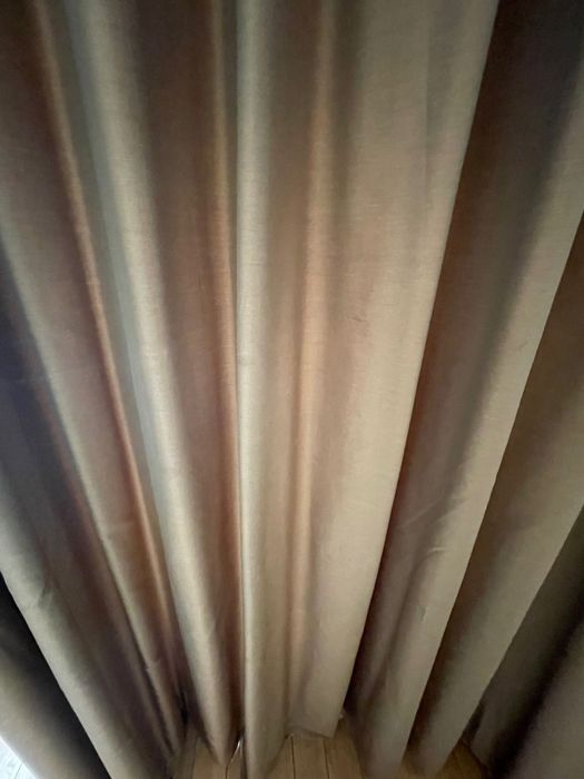 Duas cortinas para sala