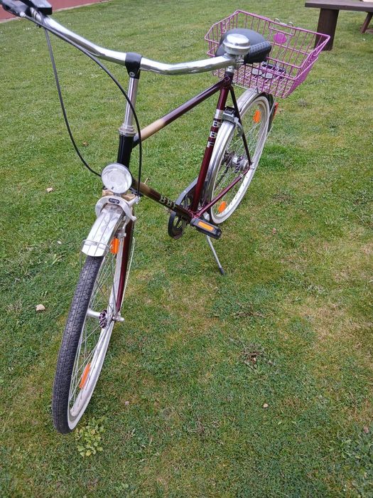 Rower męski BBF z koszyczkiem