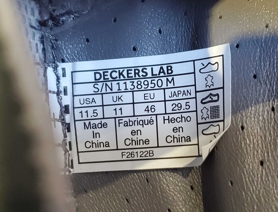 Кроссовки, мокасины Deckers X Lab. USA. Оригинал. Р 46