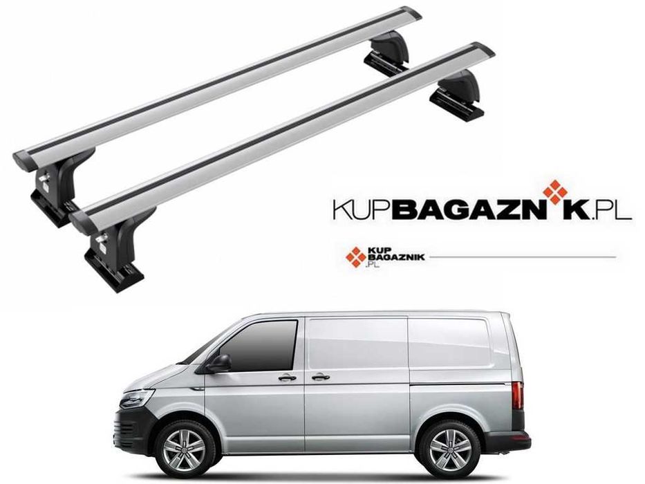 Bagażnik Dachowy Volkswagen Transporter T6 2015 do 2021 belki relingi