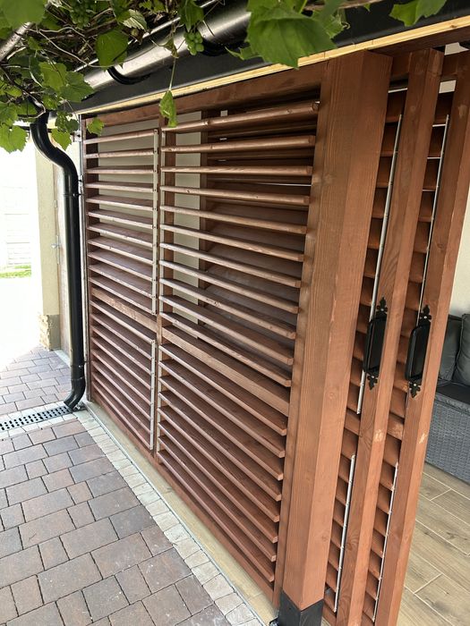 Żaluzje drewniane