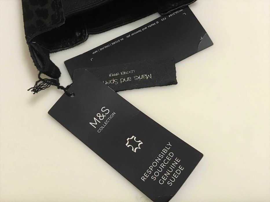 Полу сапоги Marks & Spencer натур. кожа ботинки ст.26/26,5см