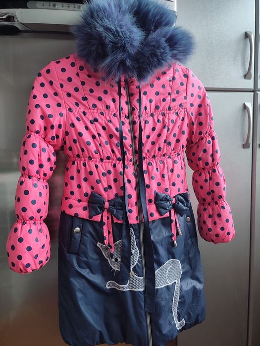 Зимове пальто 5-7 років