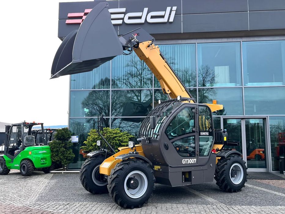Günstig GT3007 ładowarka teleskopowa  Ładowarka teleskopowa Günstig GT3007 3000 kg udźwig, podnoszenie 7m