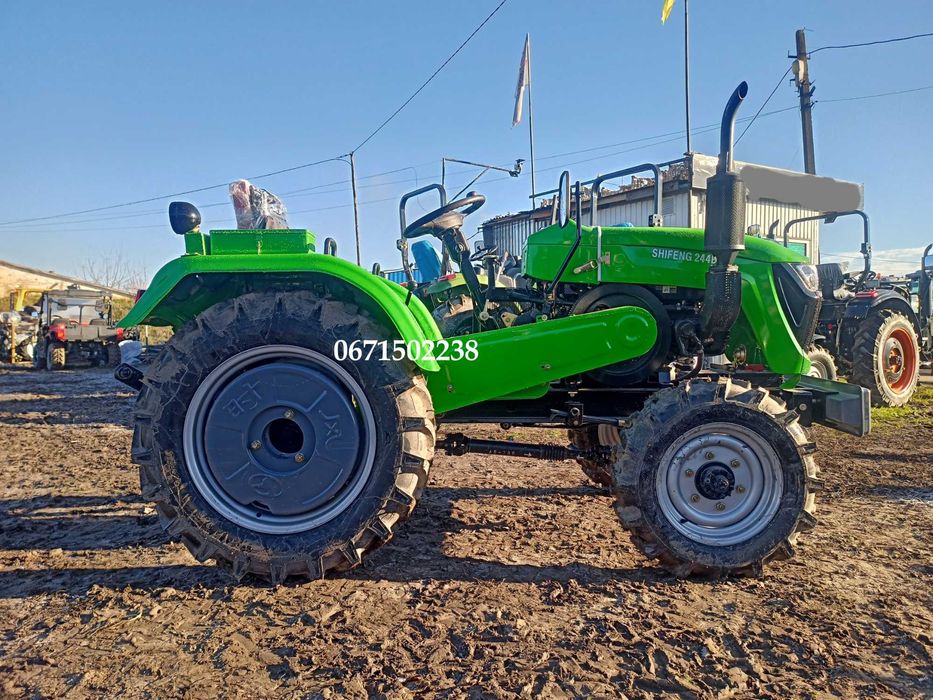 Мінітрактор Shifeng 244 B 3-точка Повний привід ВОМ ДОСТАВКА Кредит!