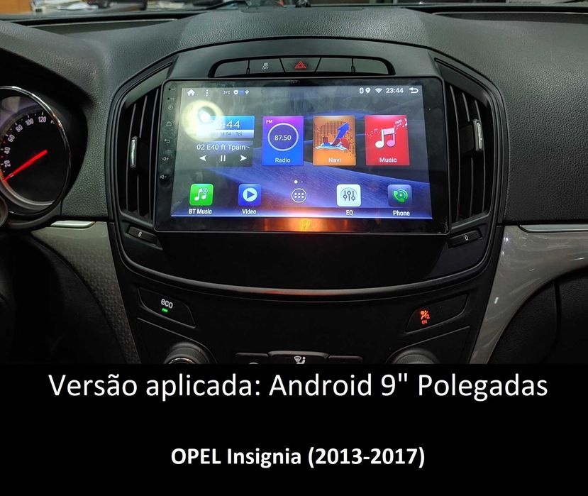 (NOVO) Rádio 2DIN • OPEL • Insignia (2008 a 2017) • Android [4+64GB]