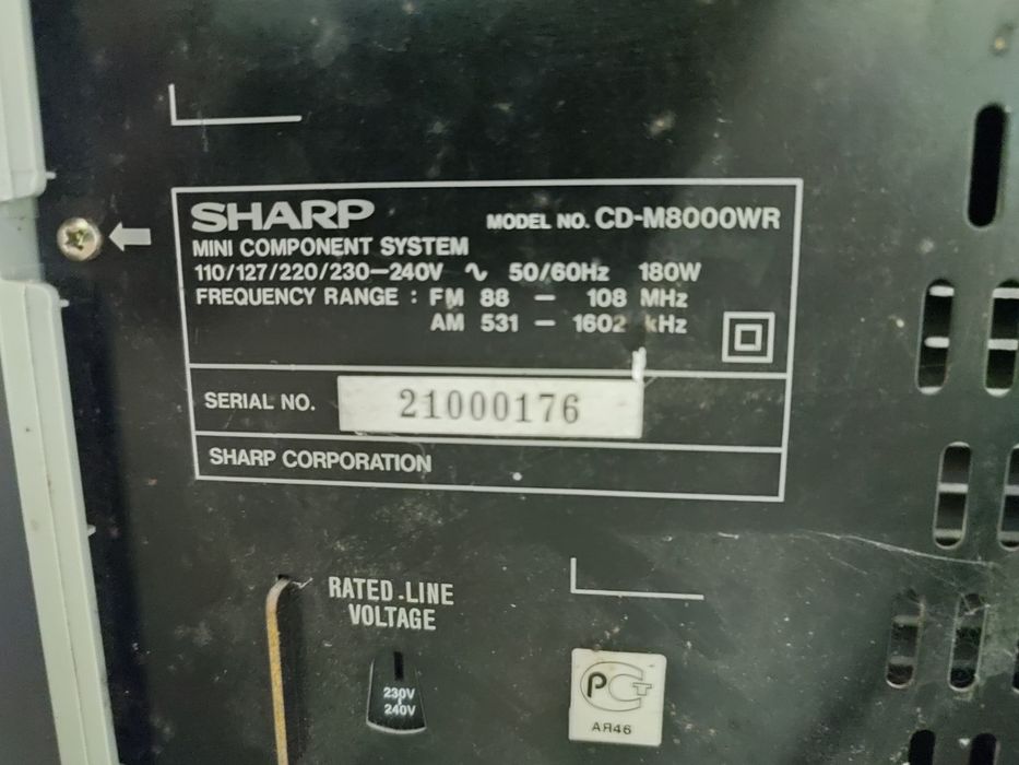 Sharp CD-M8000WR