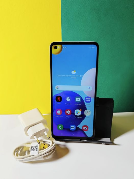 ‼️Смартфон Samsung Galaxy A21s NFC ідеальний стан + чохли