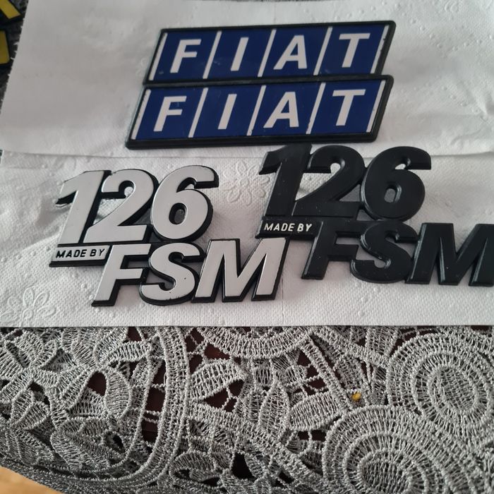 Emblematy   Fiat 126 fsm