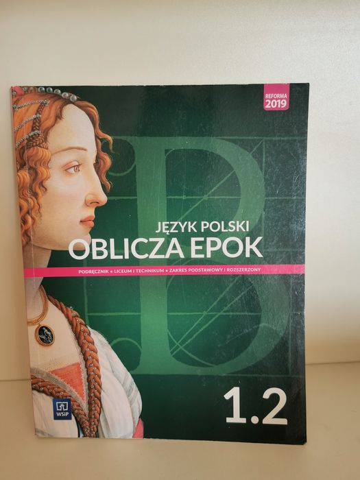 Zestaw oblicza epok podręczniki do języka polskiego od 1.2 do 3.2