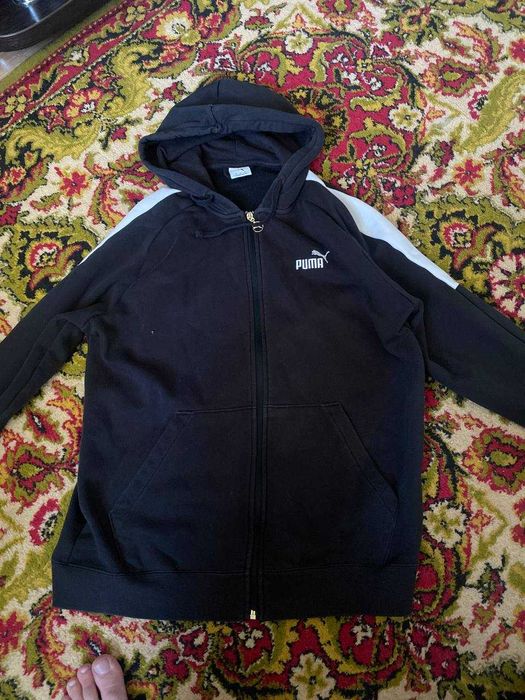 зіп худі чорна puma