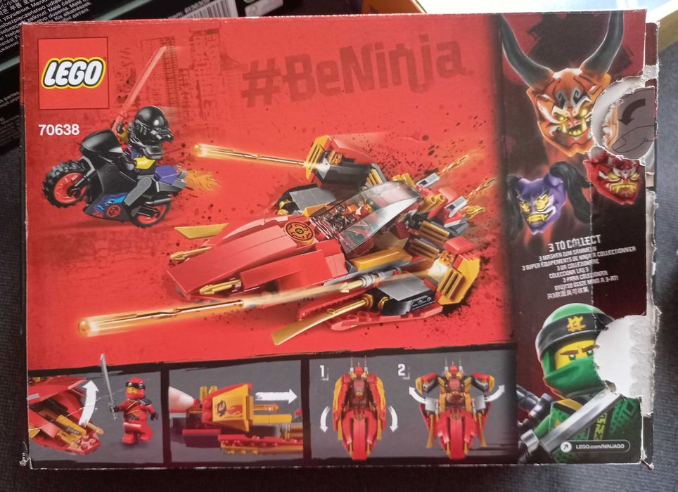 VYXLXLXY専用ページ Lego Ninjago 70638 - Katana V11- kompletny zestaw klocków 7