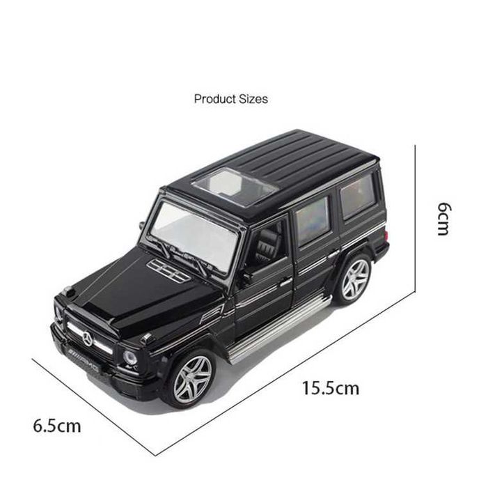 Модель автомобіля Mercedes AMG G65, чорна