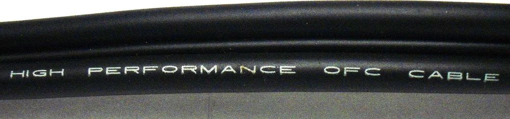 BANDRIDGE Vintage Cable Stereo Audio 1 x RCA to 1 x RCA GOLD - 50 cms