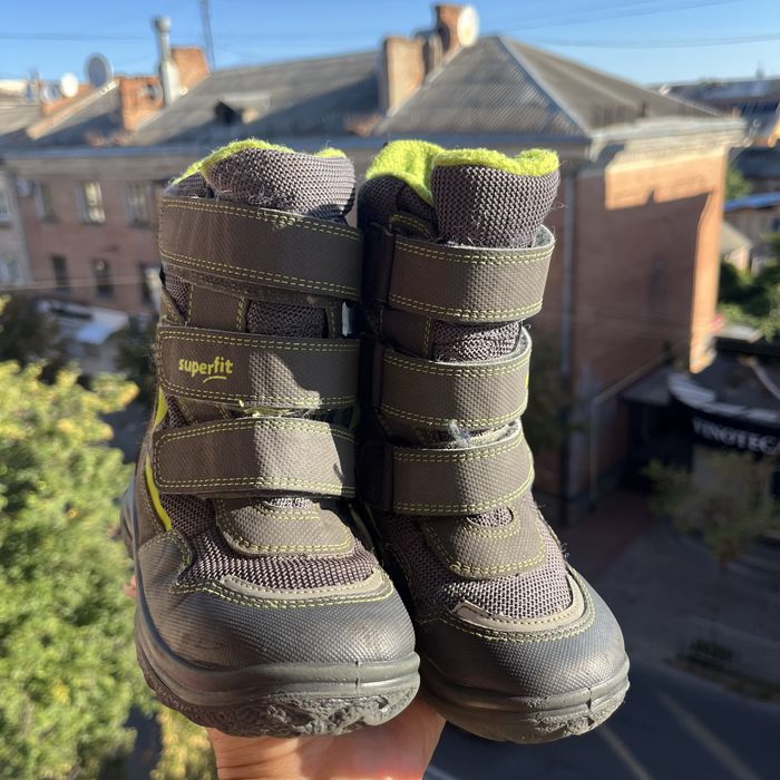 Дитячі зимові черевики Superfit Gore-Tex розмір 28 устілка фактично 18,5 см