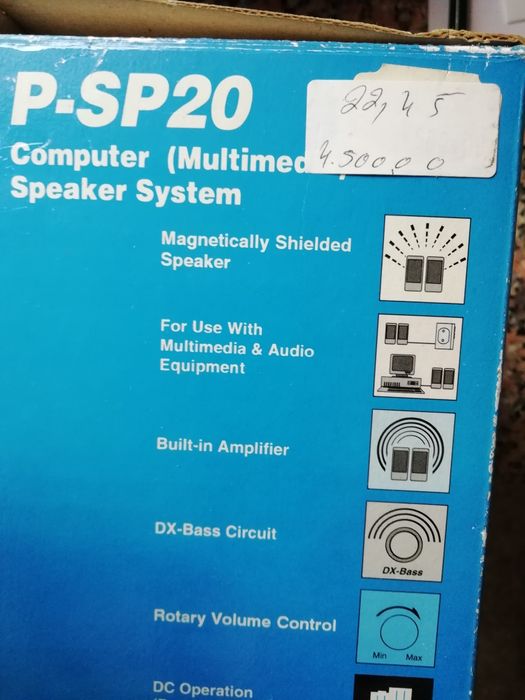 Colunas Para Rádio ou Computador  Multimédia 20 W