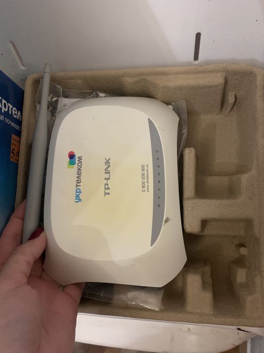 Укртелеком. Бездротовий ADSL2 + Модем маршрутизатор