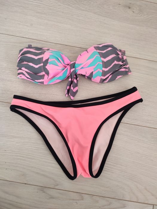 Góra od bikini strój kąpielowy biustonosz River Island rozm XXS 32