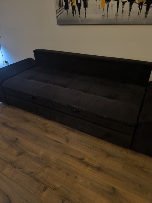 Sofá 3 lugares com cama