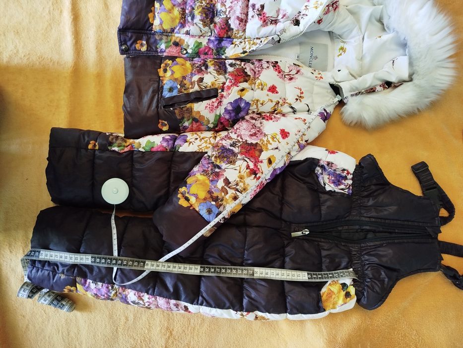 Зимовий комбінезон Moncler для дівчинки 5-6