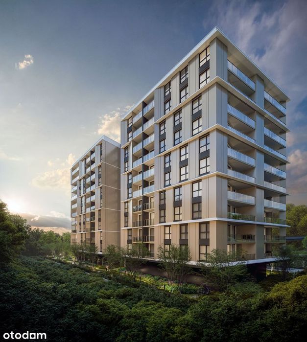 2-pokojowe mieszkanie 41m2 + loggia Bezpośrednio