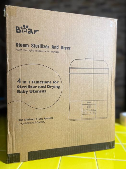 паровий стерилізатор та сушарка для дитячого посуду Bear