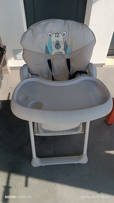 Cadeira de papa e espreguicadeira 2 em 1